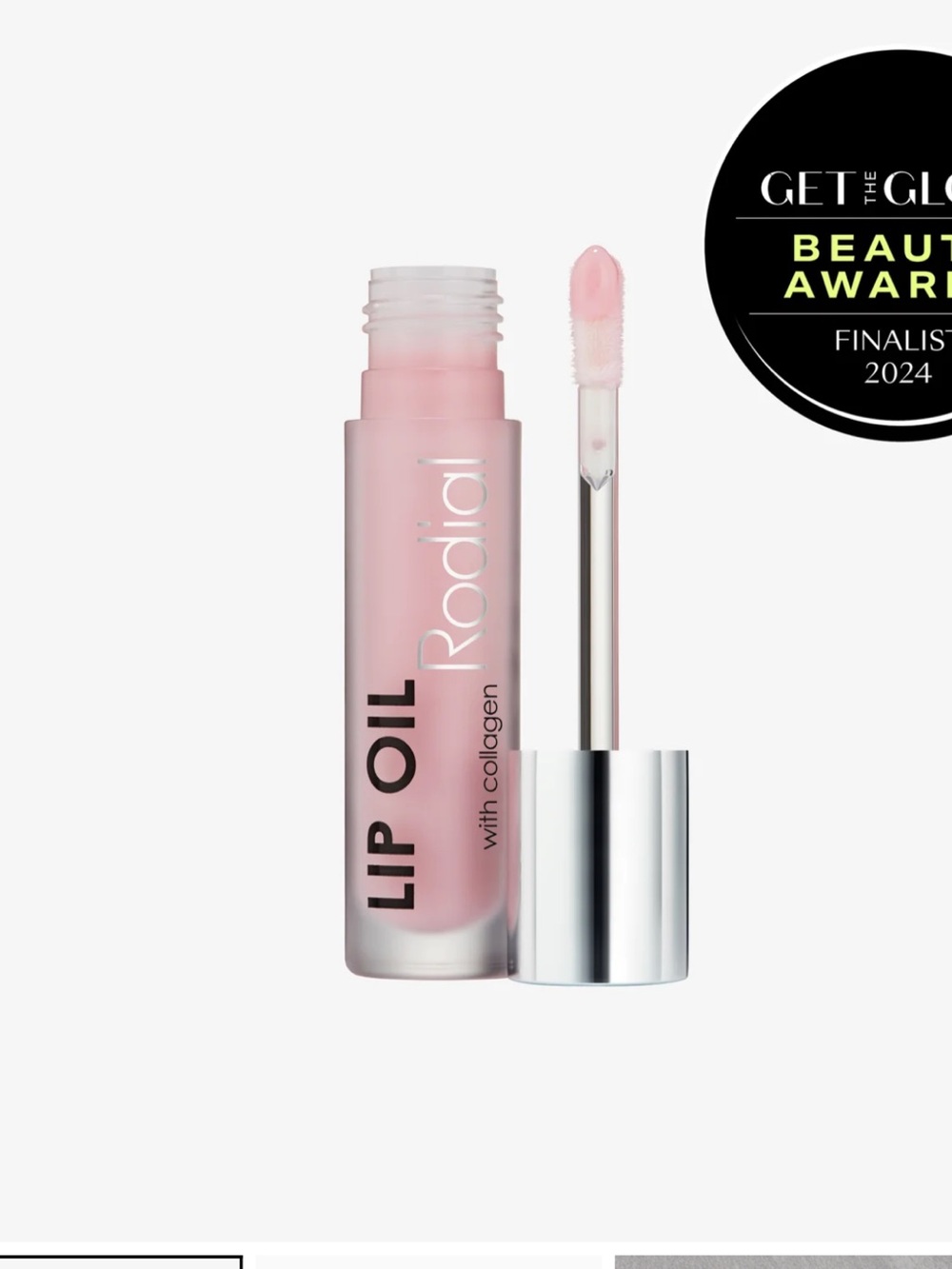 Rodial Lip Oil with Collagen — Sheer Pink Gloss